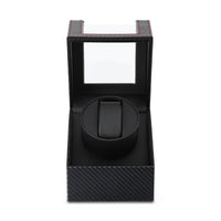 Embellir Watch Winder Box Automatic Single Quiet Carbon Fibre Black