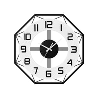 60CM Wall Clock Octagon