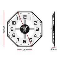 60CM Wall Clock Octagon