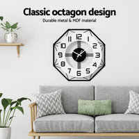 60CM Wall Clock Octagon