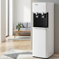 Devanti 2 Taps Water Cooler Dispenser Bottom Loading Dispenser Chiller Filter Purifier