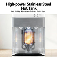 Devanti 3 Taps Water Cooler Dispenser Bottom Loading Dispenser Chiller Filter Purifier