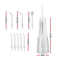 Devanti Cordless Water Flosser Dental Oral Irrigator White