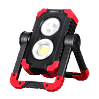 Work Light Rechargeable Torch USB Cordless LED Lamp Rotation Folding