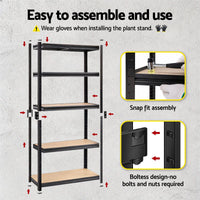 Giantz Garage Shelving 1.5X0.7m Warehouse Shelves Storage Rack Pallet Racking