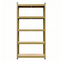 Giantz Garage Shelving 1.6X0.8m Warehouse Shelves Storage Rack Pallet Racking Yellow