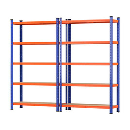 2 x 1.8M Giantz Garage Shelving Warehouse Rack