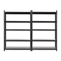 Giantz Garage Shelving 2.4X1.8m Warehouse Rack Storage Shelves Workshop Racks Steel