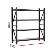 2Mx2M Warehouse Shelving Garage Rack