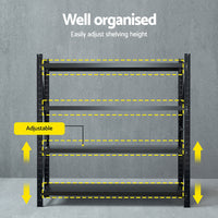 2Mx2M Warehouse Shelving Garage Rack