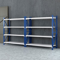 4Mx2M Garage Shelving Warehouse Rack Blue