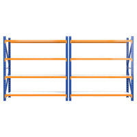 4Mx2M Garage Shelving Warehouse Rack Orange