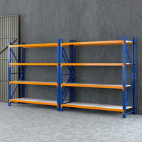 4Mx2M Garage Shelving Warehouse Rack Orange