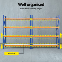 4Mx2.4M Garage Shelving Warehouse Rack