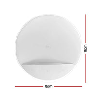 AIPOWER Bedside Lamp with Wireless Charger and Phone Holder Touch