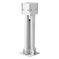 Instahut Outdoor Umbrellas Base Steel Umbrella Holder 25 to 35mm White