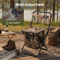 Weisshorn Camping Chair Storage Bag Foldable 600D Oxford Iron Camo 60CM
