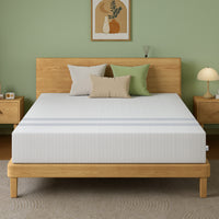 25cm Double Reversible Gel Memory Foam Mattress BedStory Medium & Firm