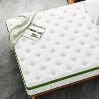 BedStory King Mattress 34cm Medium - Hybrid Mattress for Pressure Relief Motion Isolation