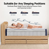 RoomSense Single Firm Mattress 26cm Bundle with Storage Bed Frame