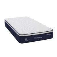 RoomSense King Single Mattress , 30cm Medium Firm Hybrid Mattress with Latex Lumbar Support for Back Pain Relief , Pocket Spring Mattress King Single Size in a Box