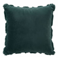 Jingle Jollys Christmas Tree Pillow Covers 2 Packs Cushion Covers Soft Faux Fur Jacquard Throw Pillow Covers 45 x 45cm Green