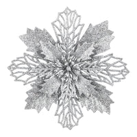 Jingle Jollys 20Pcs Christmas Tree Flower Set Garland Wreath Poinsettia Decorations