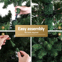 Jingle Jollys Christmas Tree 2.7M LED Xmas Tree Party Decorations 2590 Tips