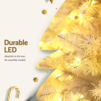 Jingle Jollys Christmas Tree 2.1m 500 LED Xmas Tree Decorations White 1260 Tips