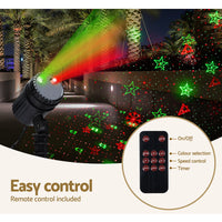 1X Projector Light Christmas Lights Laser Outdoor Decorations Jingle Jollys