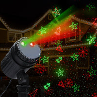 1X Projector Light Christmas Lights Laser Outdoor Decorations Jingle Jollys