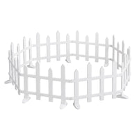 Jingle Jollys 3m Solar Christmas Fence Lights Outdoor Garden Path Decor Multicolour 8pc