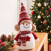 Jingle Jollys Christmas Snowman Handicraft Ornaments Party Decorations 35cm