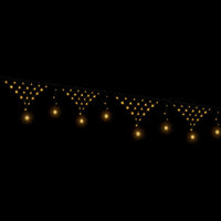 Jingle Jollys Christmas Lights Solar Fairy Lights Warm White Christmas Decorations 4m