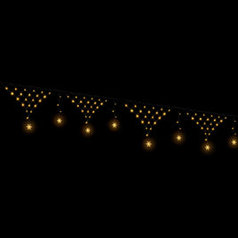 Jingle Jollys Christmas Lights Solar Fairy Lights Warm White Christmas Decorations 4m