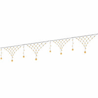 Jingle Jollys Christmas Lights Solar Fairy Lights Warm White Christmas Decorations 4m