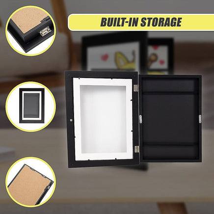 A4 Wooden Picture Frame For 50 Artworks Kids Art Display Home & Garden Kings Warehouse 