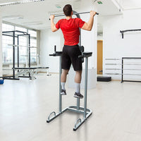 AB Power Tower Dip Chin Push Up Home Gym MultiStation Sports & Fitness Kings Warehouse 