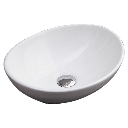 Above Counter Bathroom Vanity Oval Ceramic Basin Kings Warehouse 