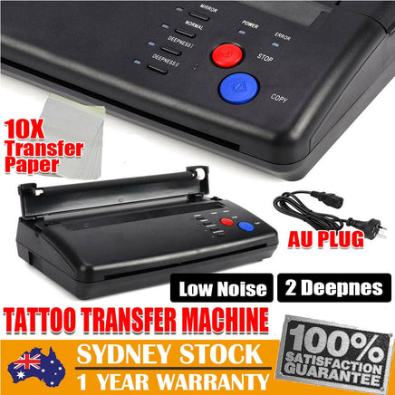 ABS Tattoo Transfer Copier Printer Machine Thermal Stencil Paper Body Art Maker Gift & Novelty Kings Warehouse 