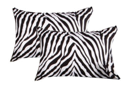 Accessorize 2 Pce Zebra Standard Pillowcase Home & Garden Kings Warehouse 
