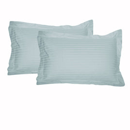 Accessorize 325TC Pair of Tailored Standard Pillowcases Blue Home & Garden Kings Warehouse 