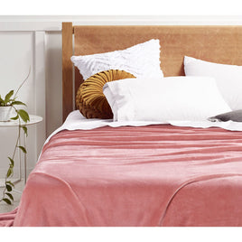 Accessorize Clay Super Soft Blanket Queen/King Home & Garden Kings Warehouse 