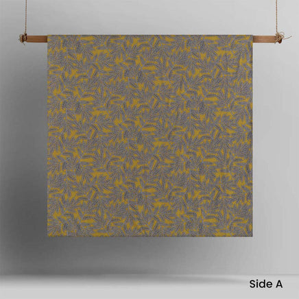 Accessorize Clove Washed Cotton Printed Reversible Quilt Cover Set Queen Home & Garden Kings Warehouse 