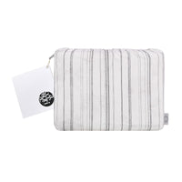 Accessorize Cotton Flannelette Sheet Set Weathered Stripe - Single Home & Garden Kings Warehouse 