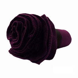 Accessorize Double Ruffle Throw Plum Home & Garden Kings Warehouse 