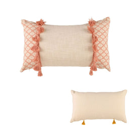 Accessorize Eleni Pink Rectangular Filled Cushion 30cm x 50cm Home & Garden Kings Warehouse 