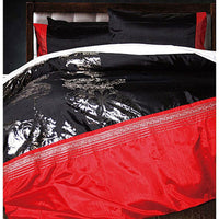Accessorize Majestic Black Quilt Cover Set Queen Home & Garden Kings Warehouse 