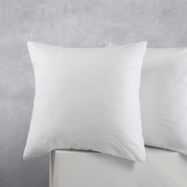 Accessorize Pair of Cotton Polyester European Pillowcases White Home & Garden Kings Warehouse 