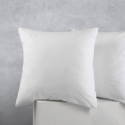 Accessorize Pair of Cotton Polyester European Pillowcases White Home & Garden Kings Warehouse 